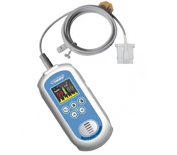 High quality handheld pulse oximeter TR900 medical monitor with digital LED/LCD display for sale